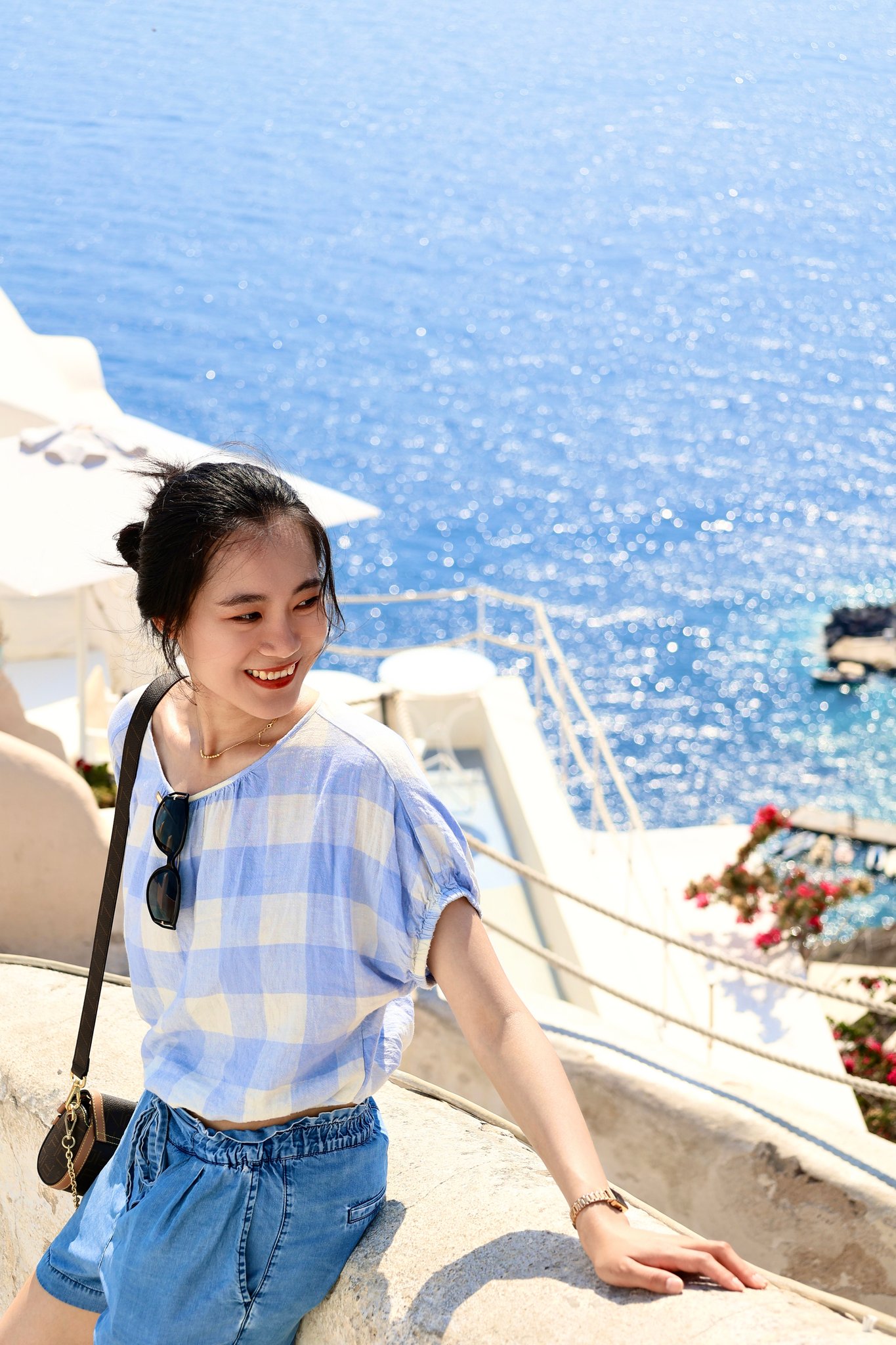 Stunning blue Aegean Sea