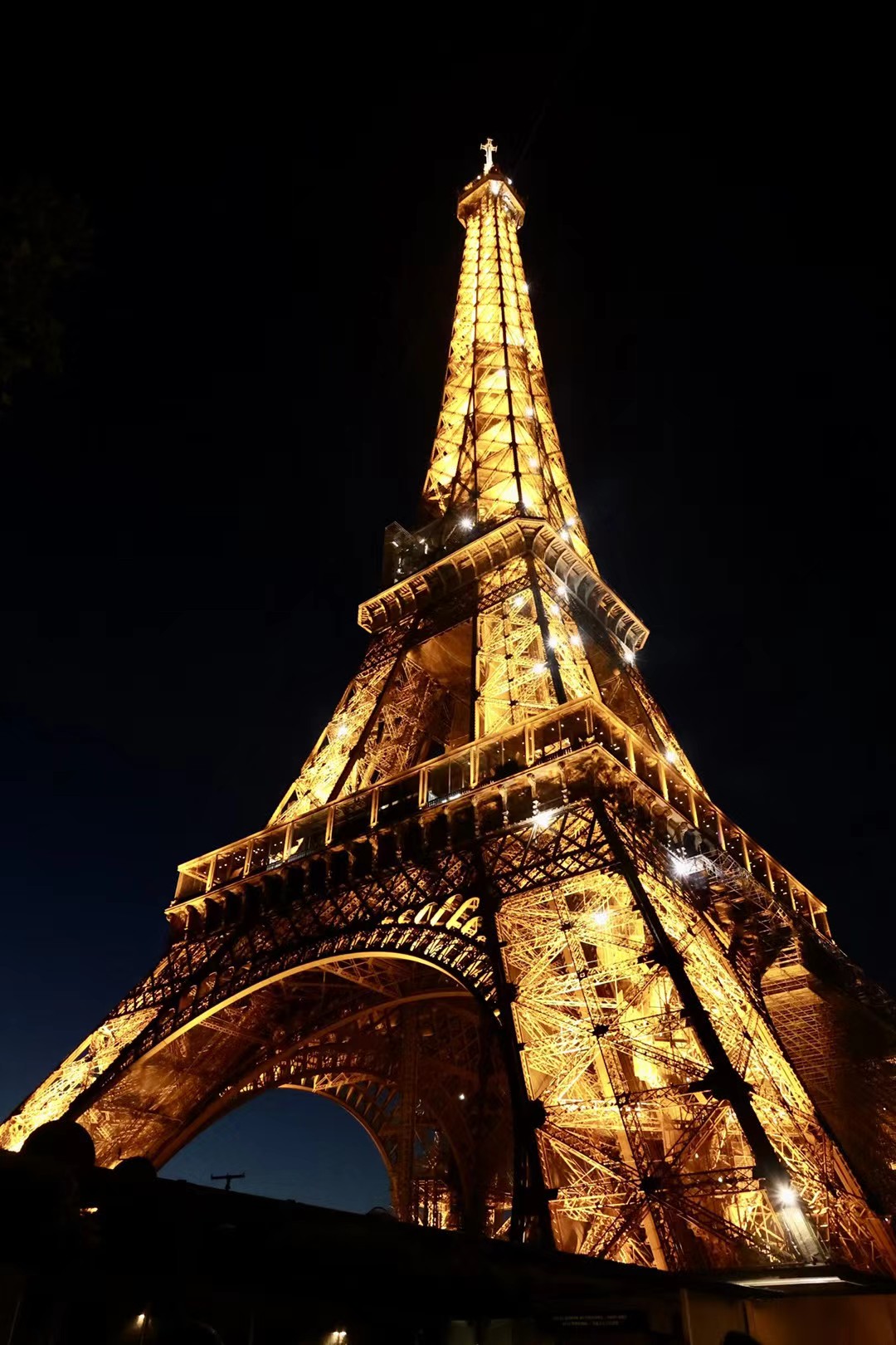 Eiffel Tower at night